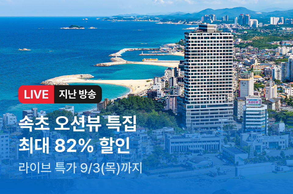 [라이브] 속초 호텔 특집 방송후