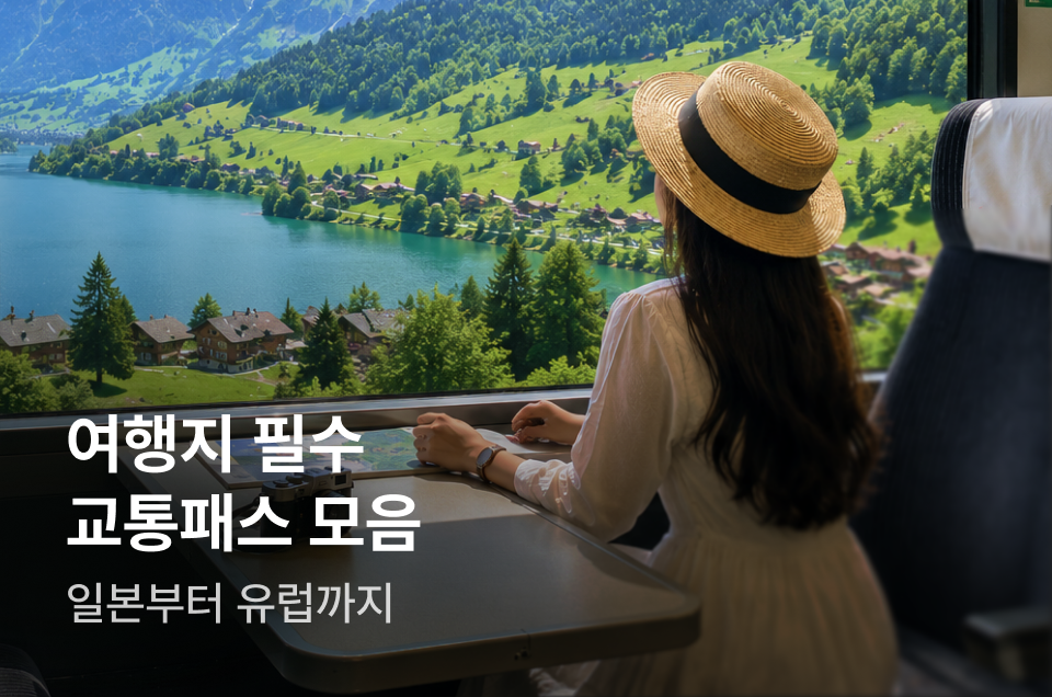 [투어티켓] 여행지 필수 교통패스