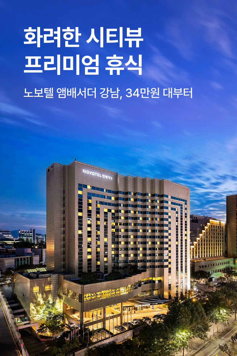 [호텔] 노보텔 앰배서더 강남