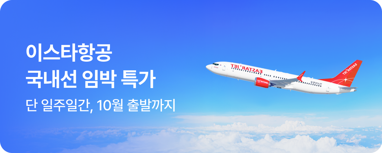 [항공] 이스타항공 국내선 특가