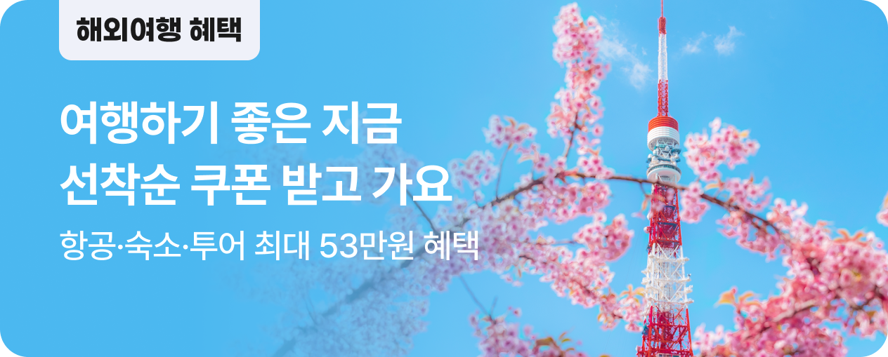살랑이는 꽃잎 따라 지금 떠나는 여행