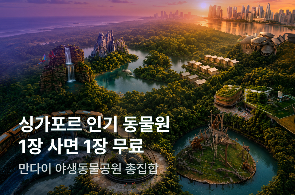 [투어티켓] 싱가포르 만다이 동물원
