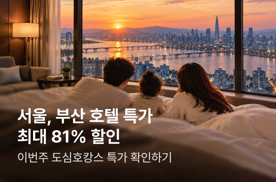 [호텔] 도심 호캉스