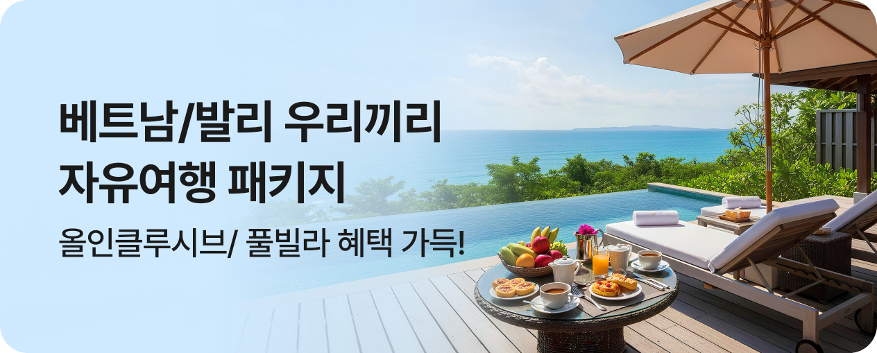 우리끼리 베트남/발리 자유여행