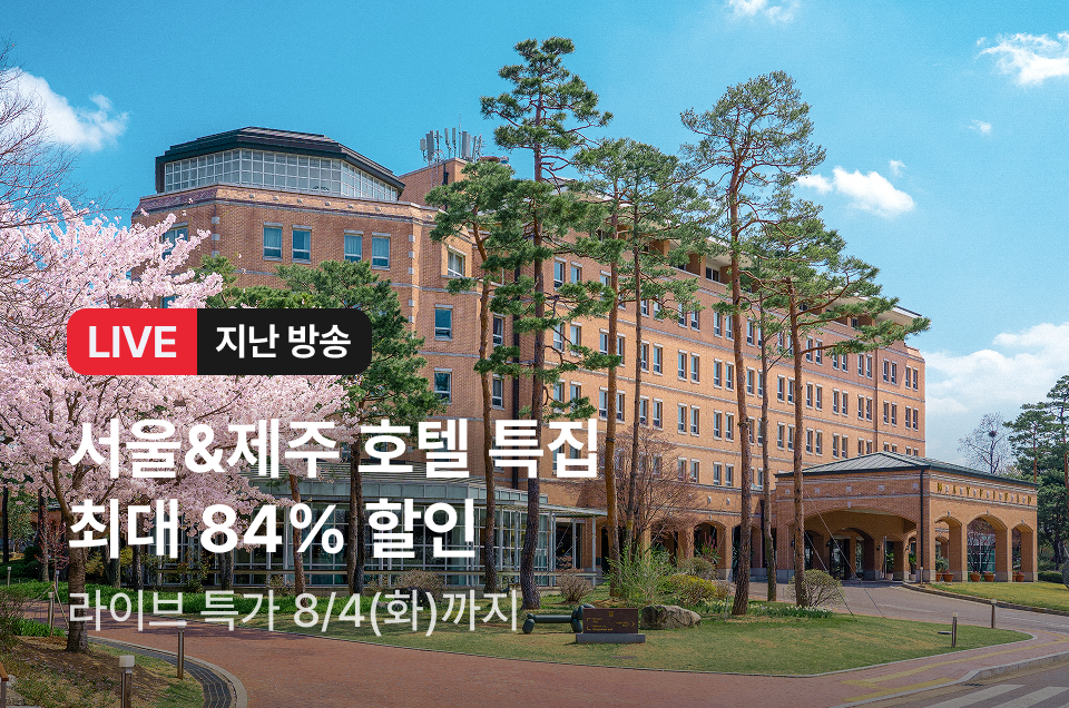 [라이브] 서울&제주 호텔 방송후