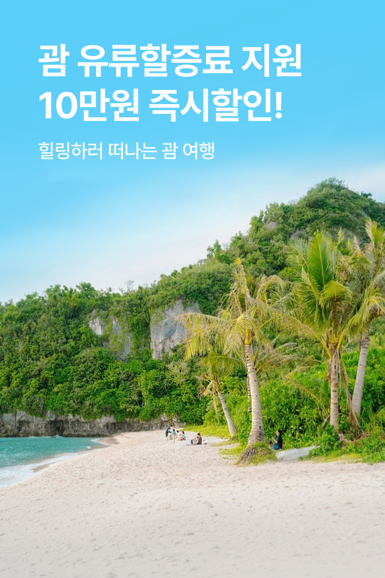 [항공] 괌 즉시할인