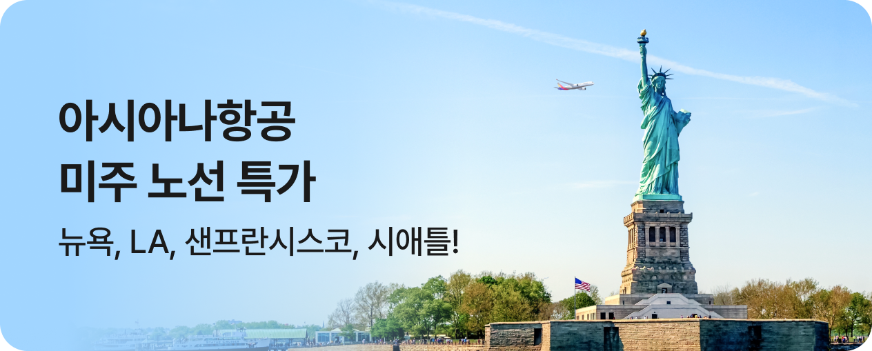 아시아나항공 미주