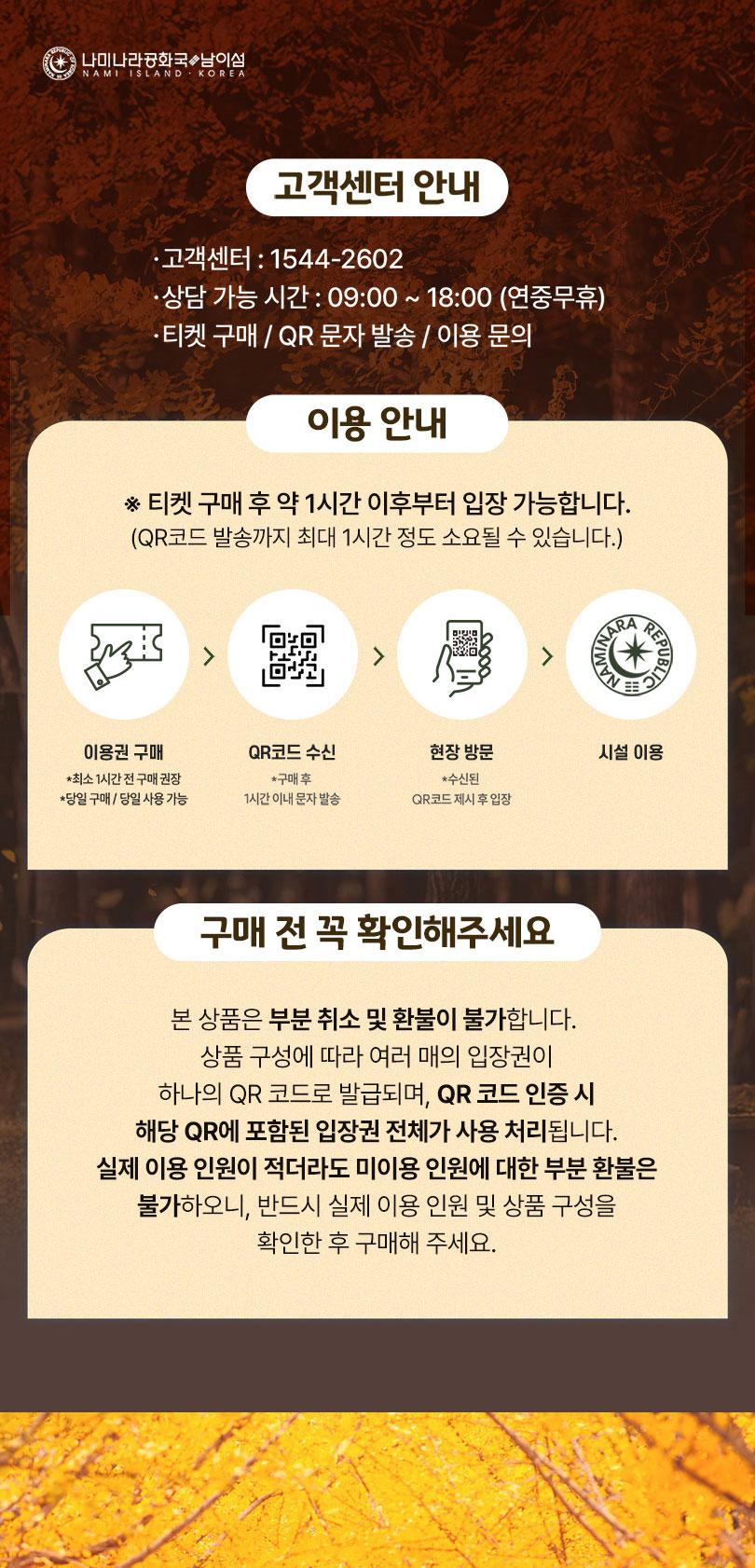 남이섬 입장권