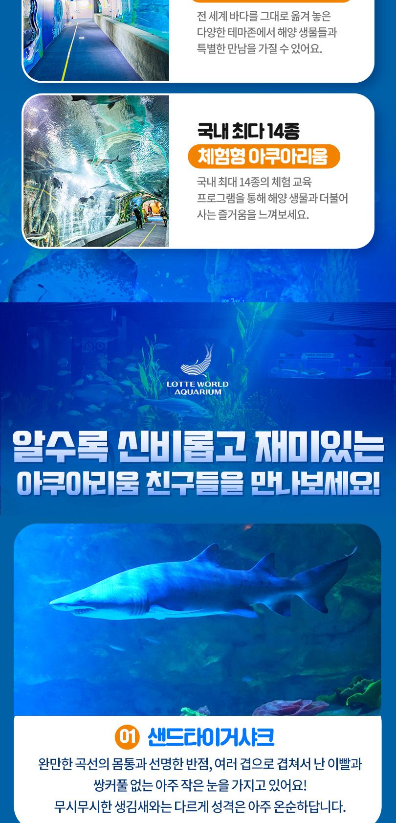 롯데월드 아쿠아리움+챔피언더블랙벨트 잠실점PKG
