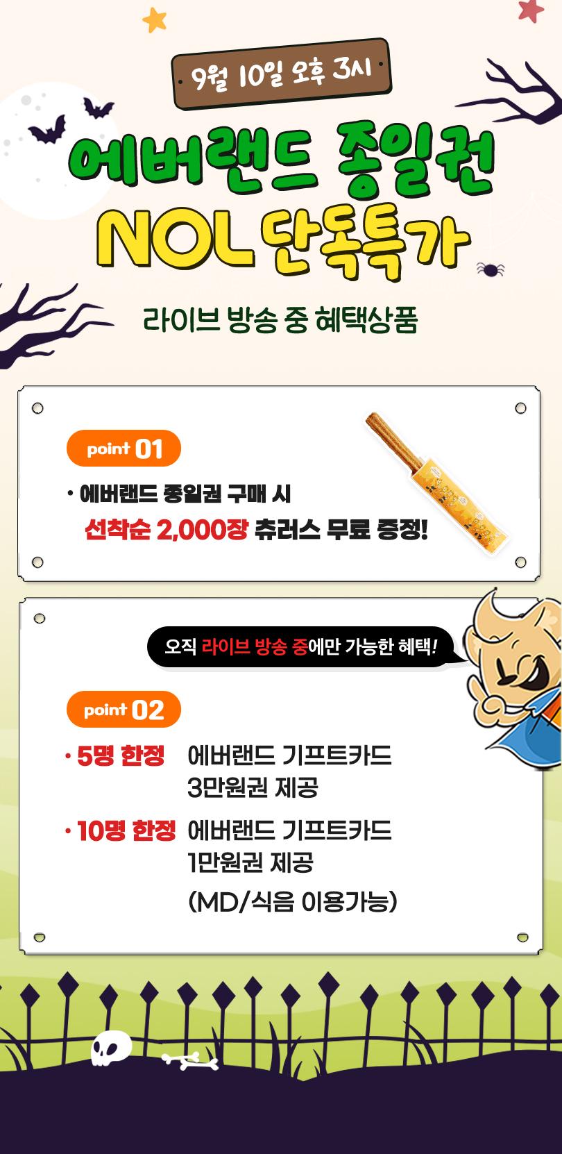 [NOL라이브] 에버랜드 종일이용권