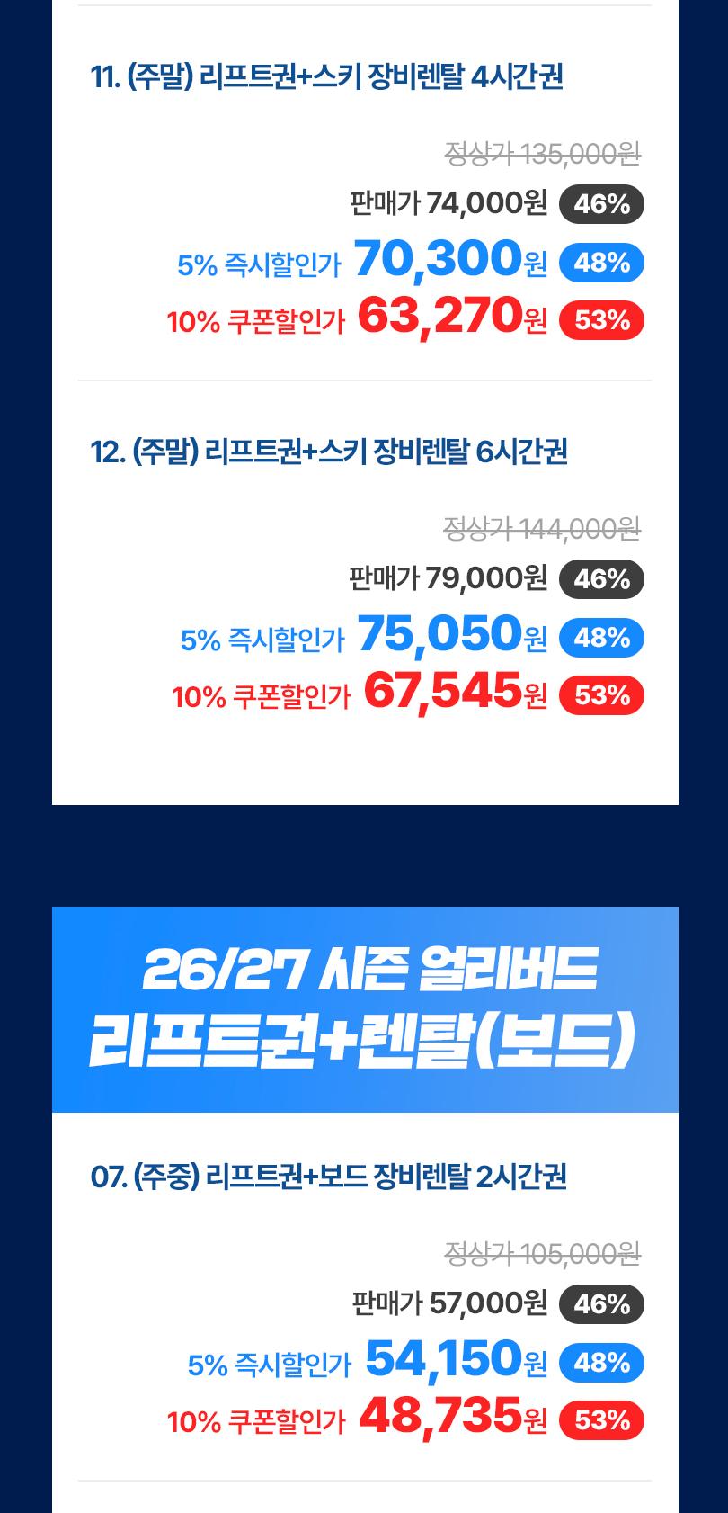 [NOL라이브] 26/27 곤지암리조트 리프트권 얼리버드 판매