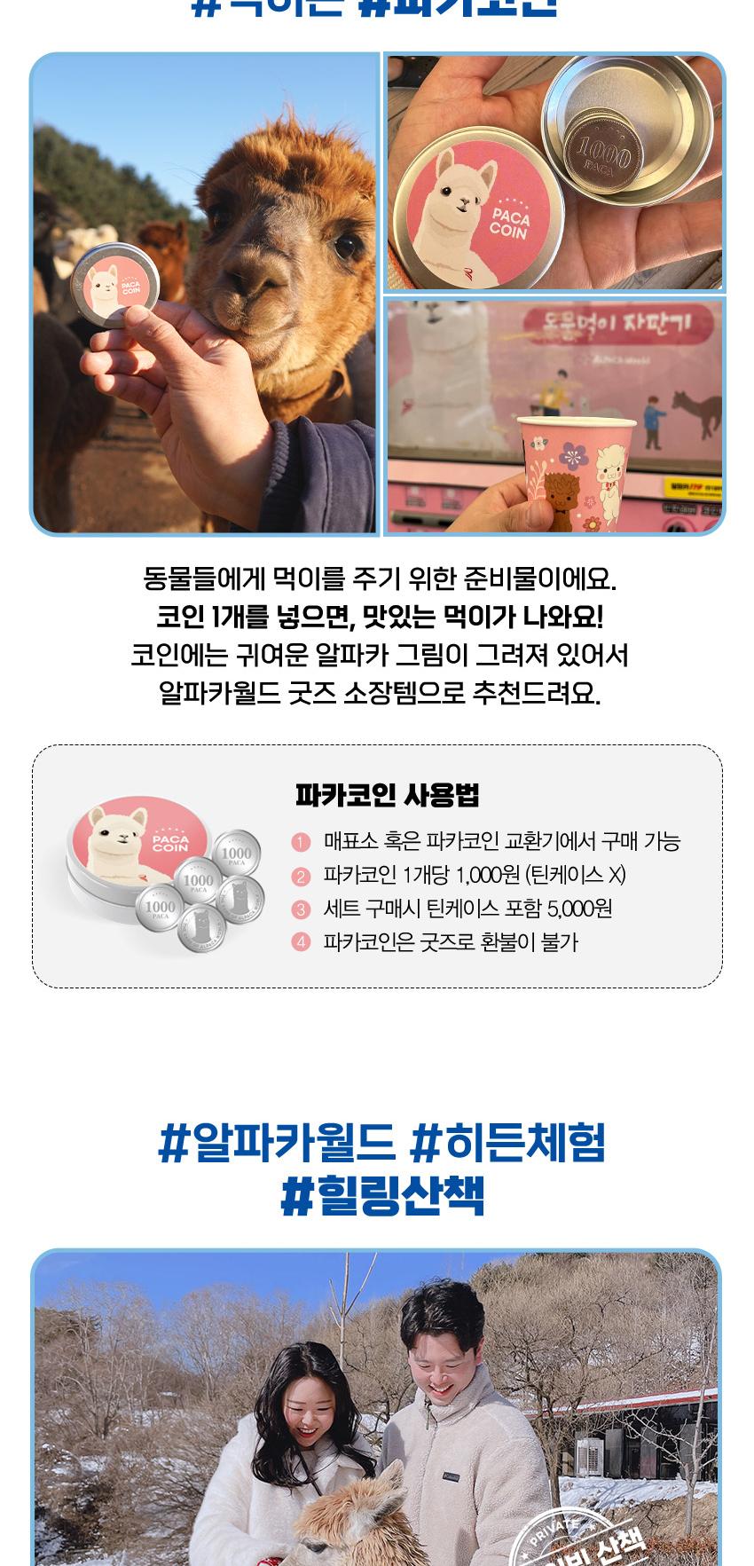 하나투어: [홍천] 알파카월드 입장권(6/26부터 이용가능), 강원: 동물원,식물원&수족관