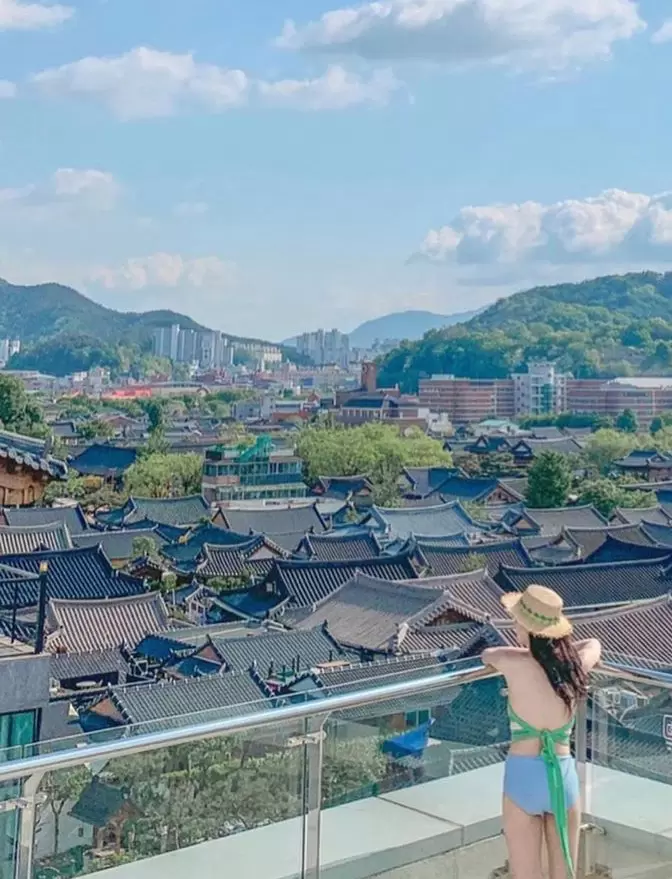 한옥마을뷰 수영장 라한호텔 전주