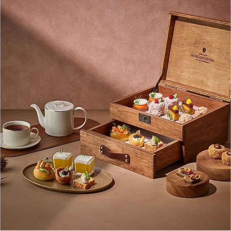 그랜드 인터컨티넨탈 서울 파르나스 로비라운지&바 로열 하이티 (2인)